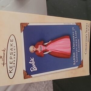 Hallmark Keepsake Ornament  Barbie In Sophisticated Lady Fashion 2002‎ NIB
